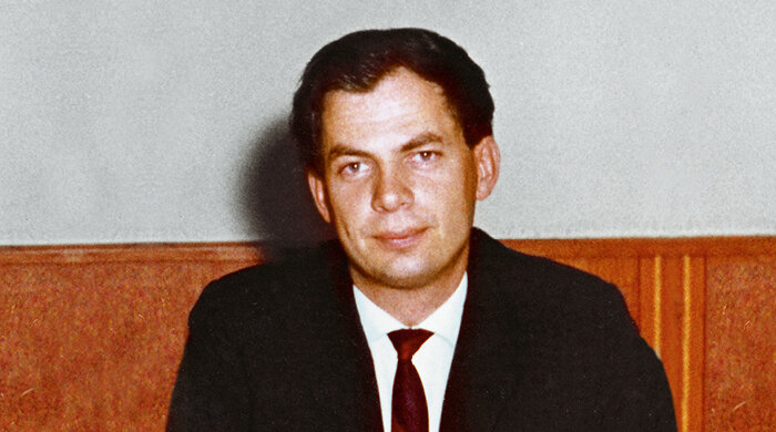 Founder of the Dussmann Group, Peter Dussmann Portait of Peter Dussmann