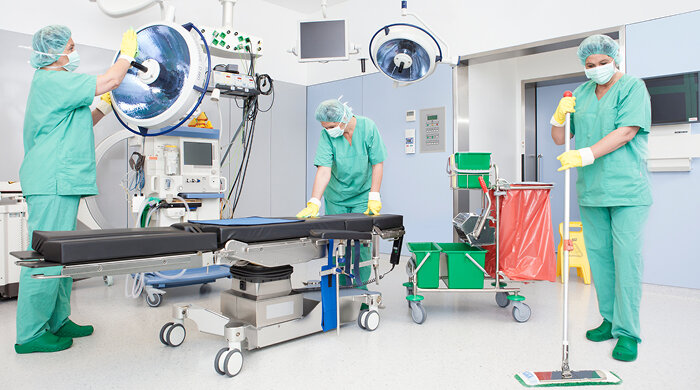Acquisition of the Janus Group by Dussmann Austria Operating room cleaning by Janus Gruppe